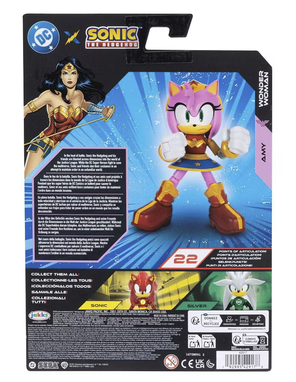 Figura de acción articulada DC Amy Rose 2