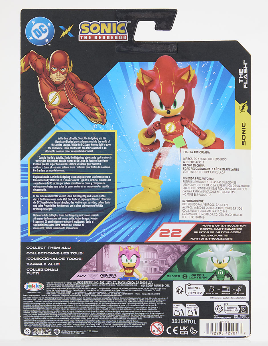 Figura de acción DC Sonic The Flash 3