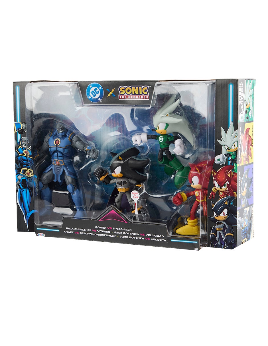 Set figuras acción articulada DC Power vs. Speed 2