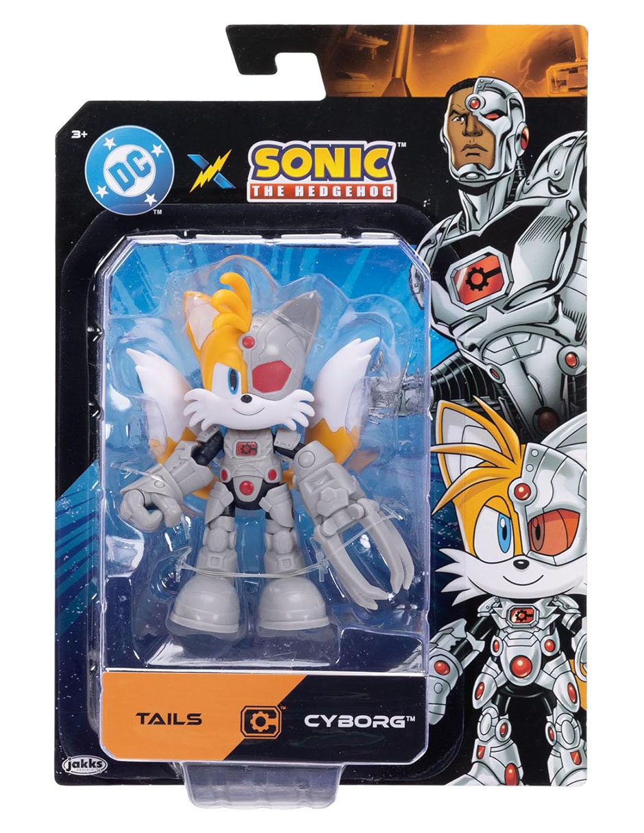Figura de acción DC Tails Cyborg 1