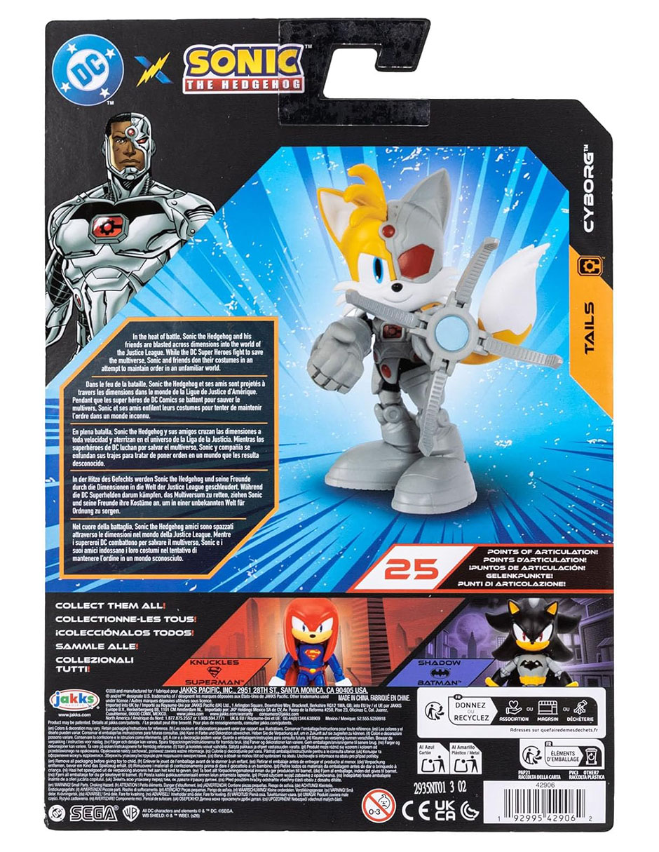 Figura de acción DC Tails Cyborg 2