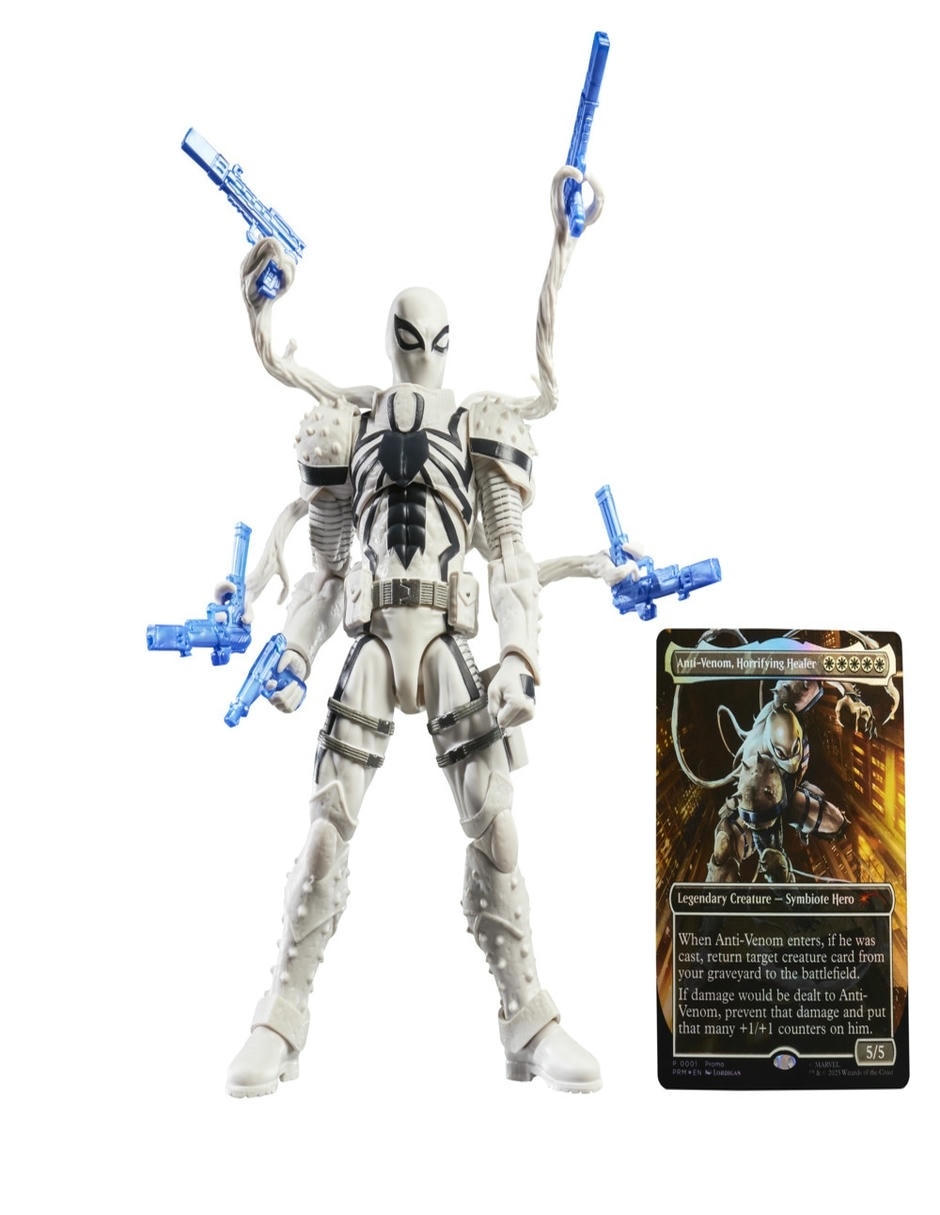 Figura de acción articulada Spider-Man Agent Anti-Venom collectors 19
