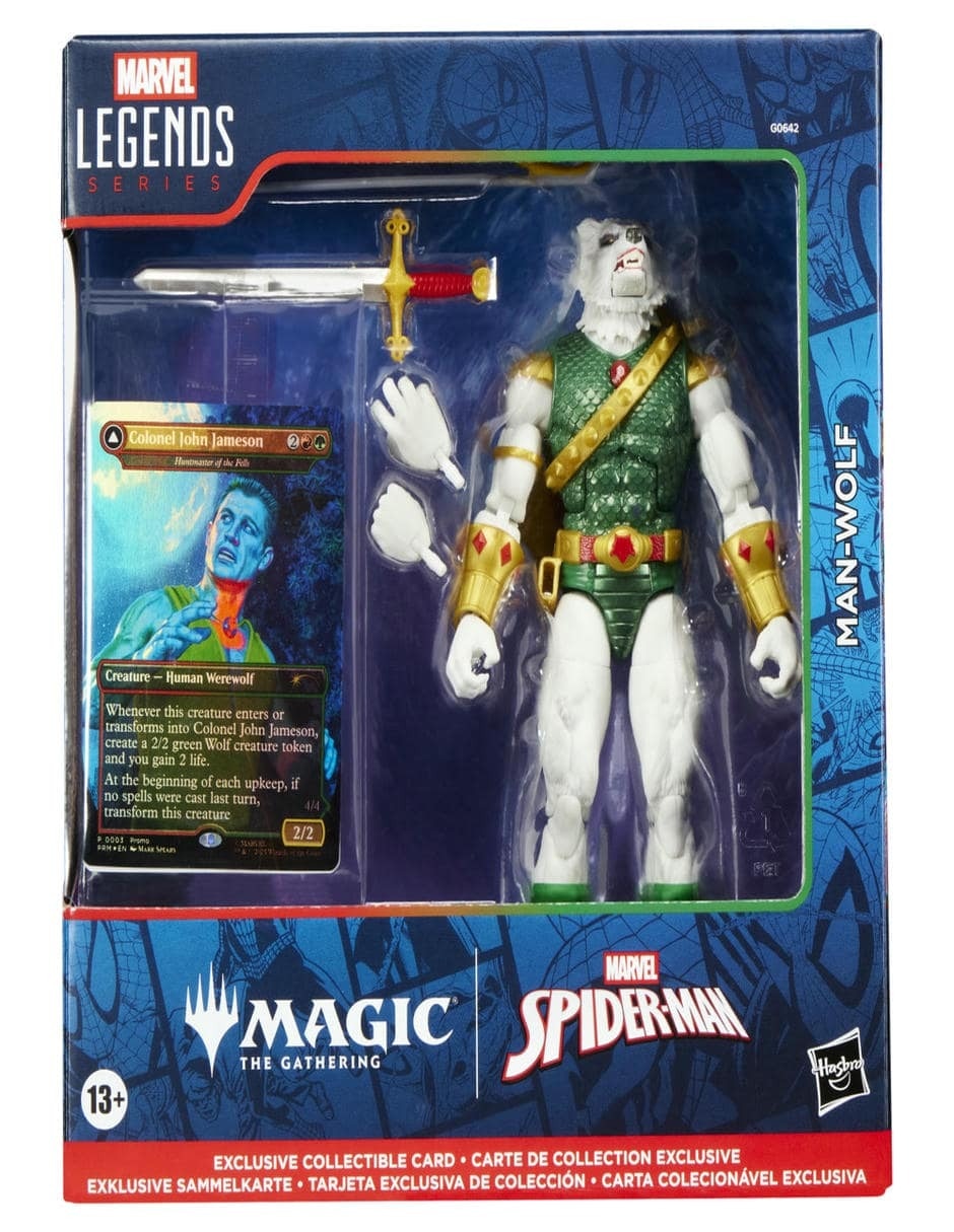Figura de acción articulada Spider-Man Man-Wolf collectors 14