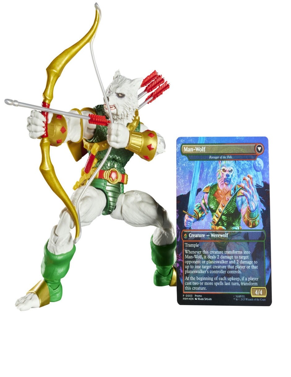 Figura de acción articulada Spider-Man Man-Wolf collectors 19