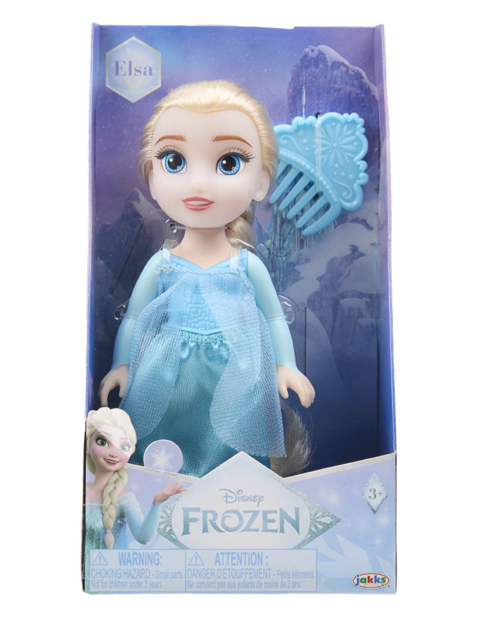 Muñeca clásica Princesas Elsa 1
