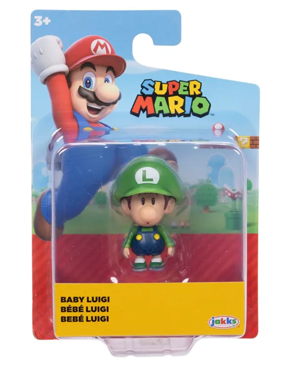 Figura de acción articulada Super Mario Baby Luigi 5