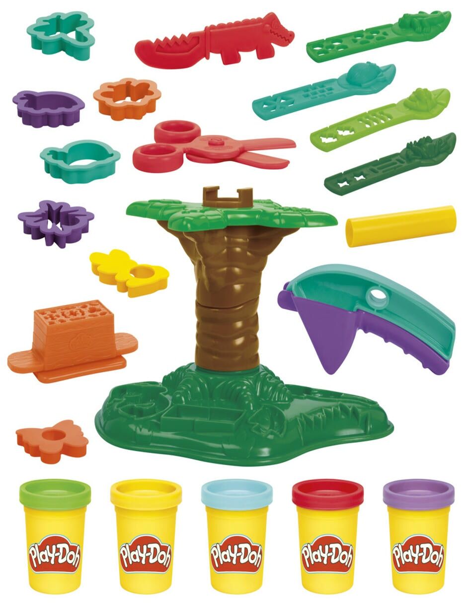 Set de juego Play-Doh Creaciones en la Copa del Árbol