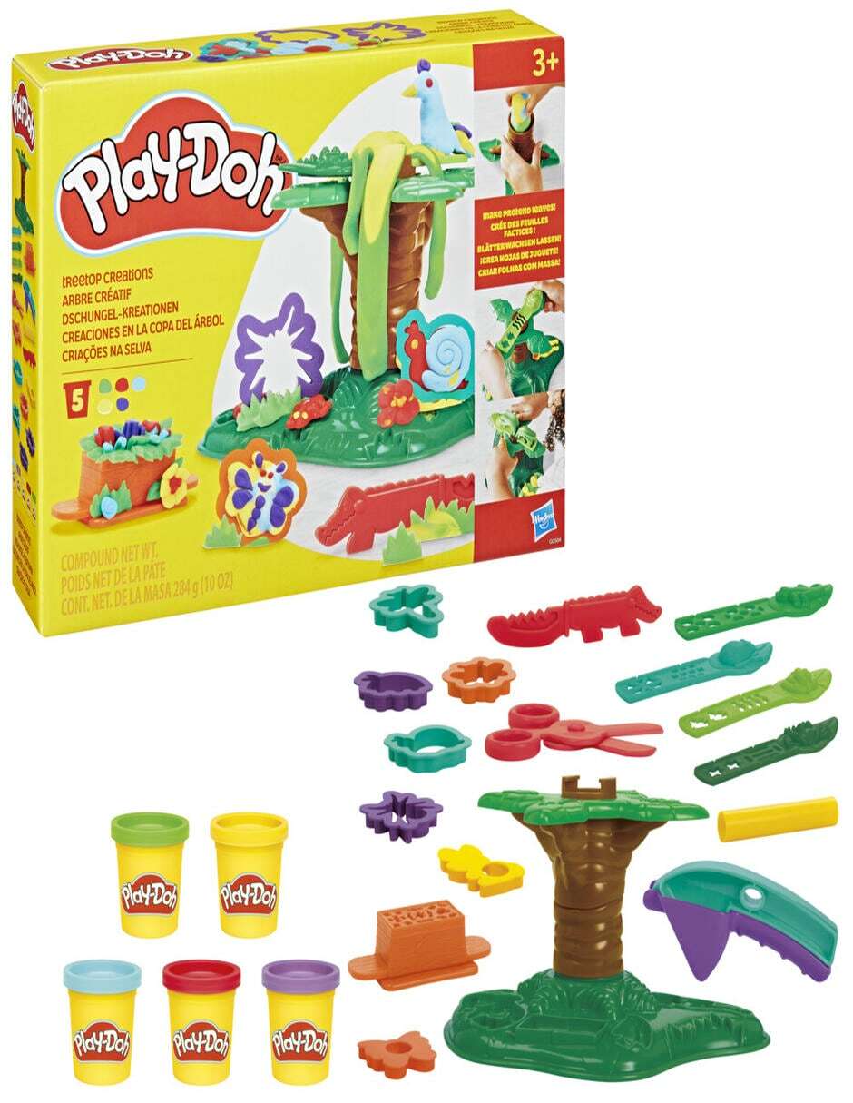 Set de juego Play-Doh Creaciones en la Copa del Árbol 3
