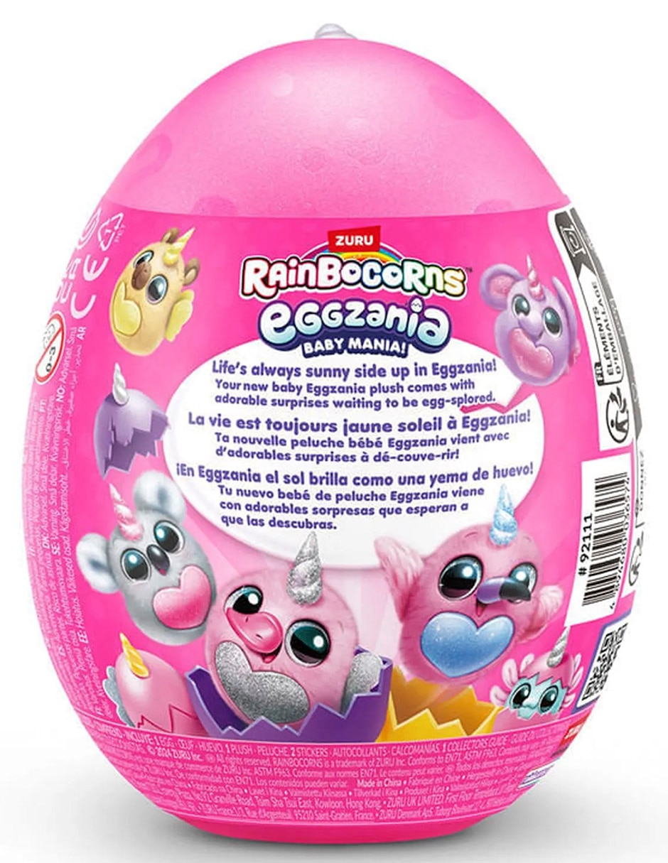 Peluche Eggzania Baby Mania de 12 cm 2
