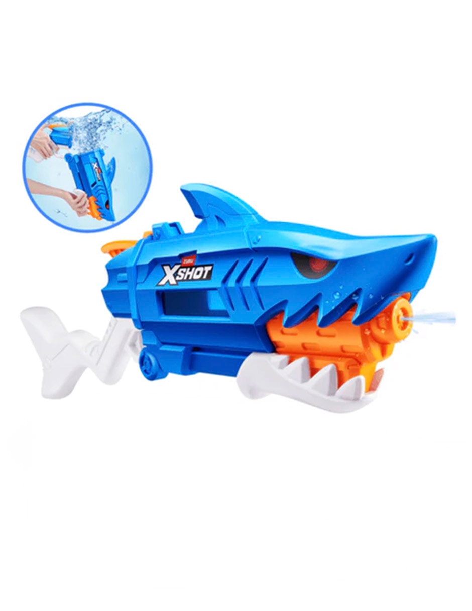 Lanzador de agua Fast Fill Shark Attack 6