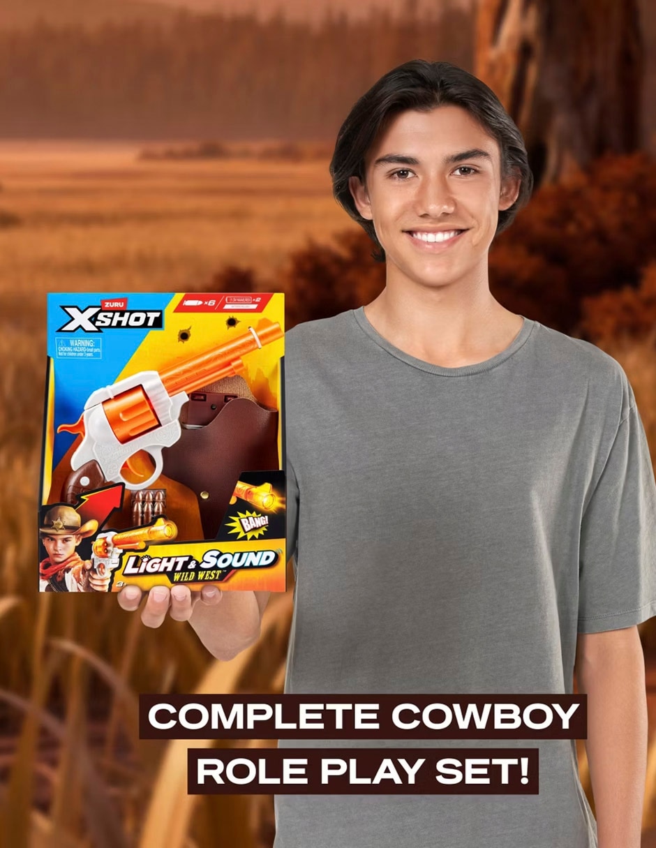 Set lanzador de dardos Roleplay Cowboy 5