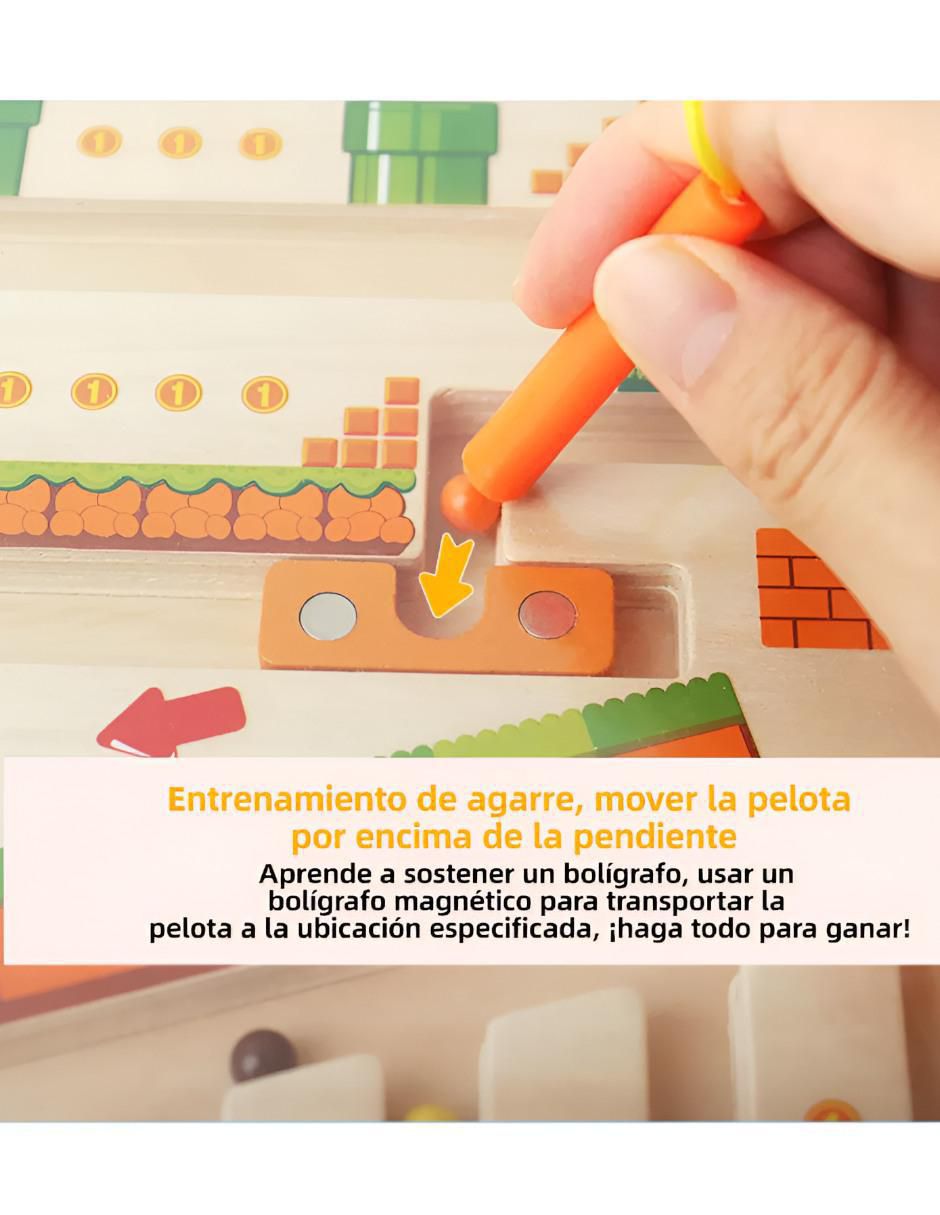 Laberinto en números juego didáctico infantil unisex 2