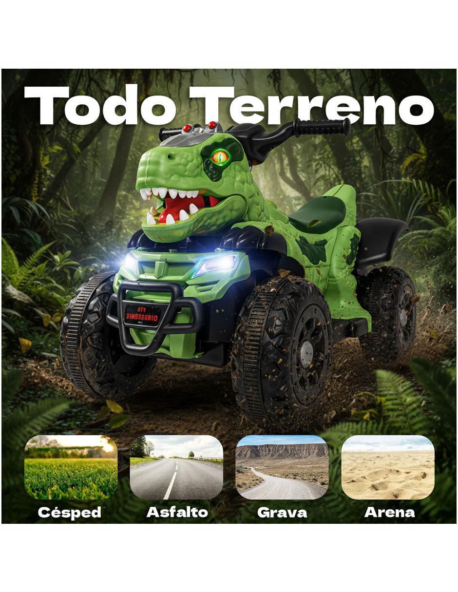Cuatrimoto montable de batería 4