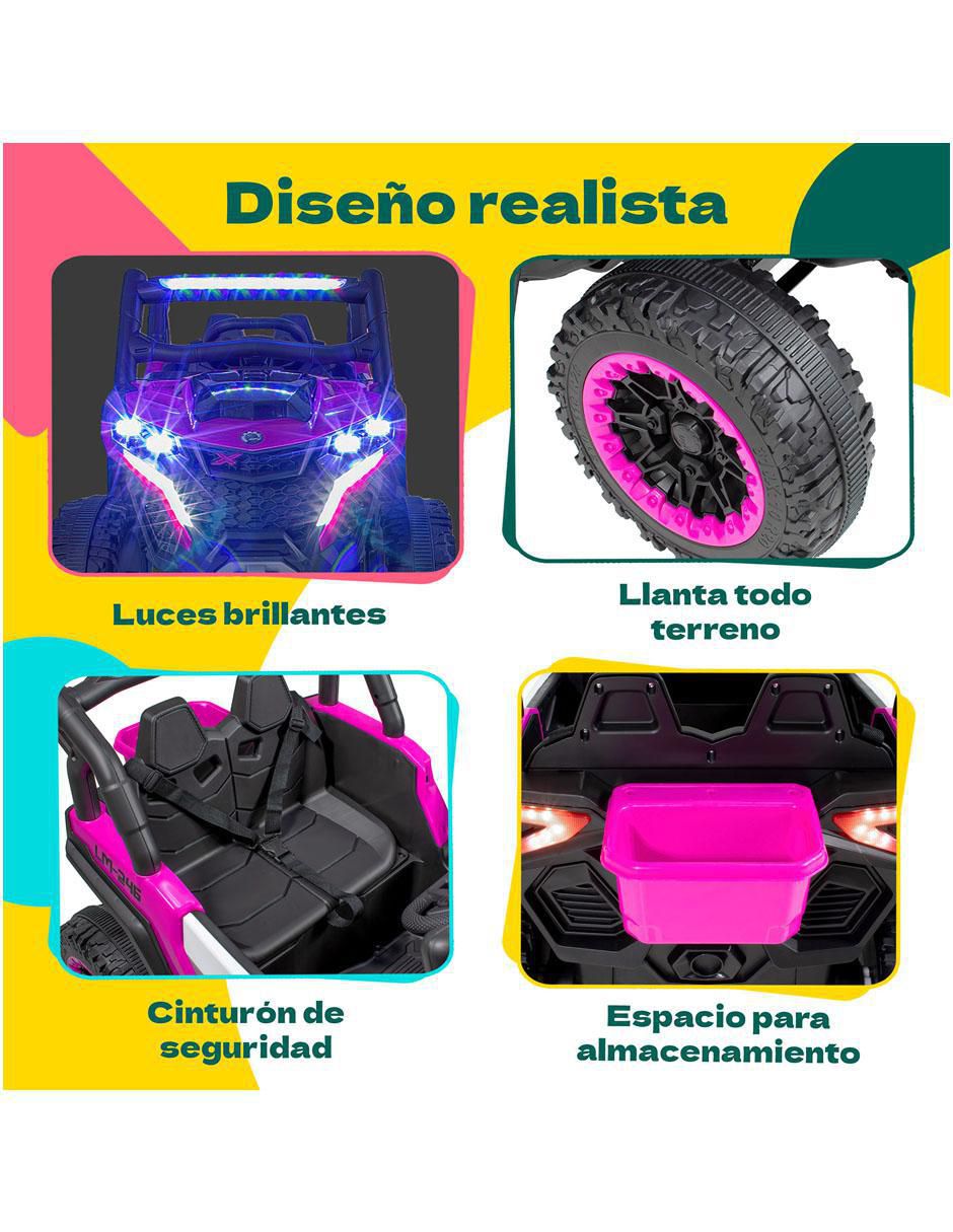 Cuatrimoto montable con control remoto de batería 2