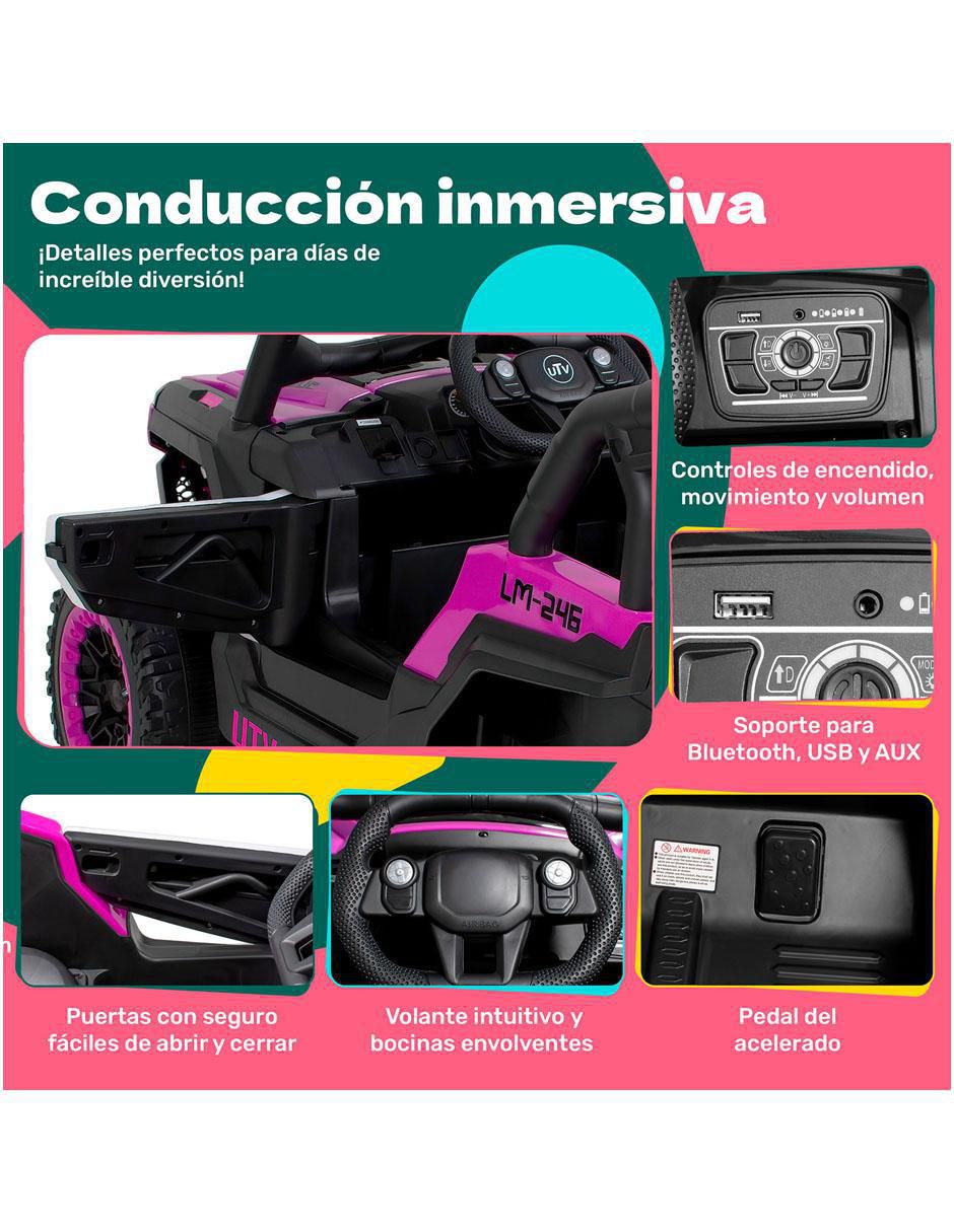Cuatrimoto montable con control remoto de batería 3