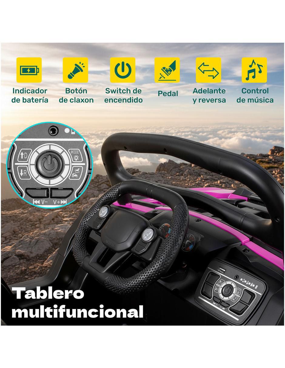 Cuatrimoto montable con control remoto de batería 6