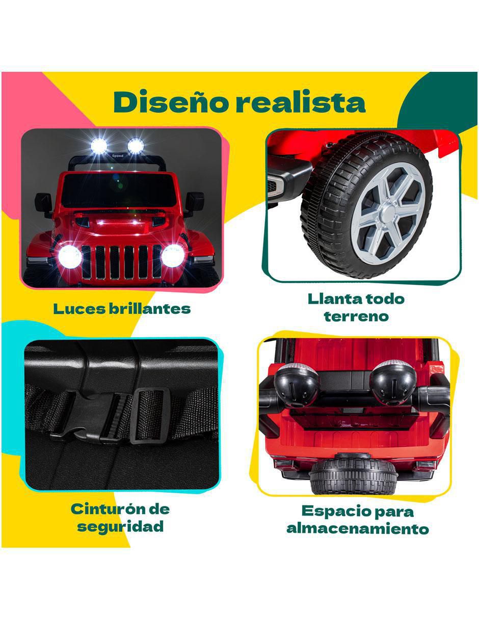 Cuatrimoto montable con control remoto de batería 3