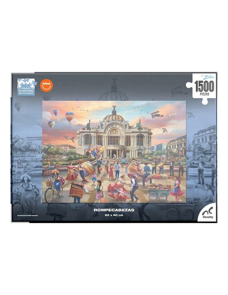 Rompecabezas Lugares Famosos del Mundo Bellas Artes 1500 piezas 3