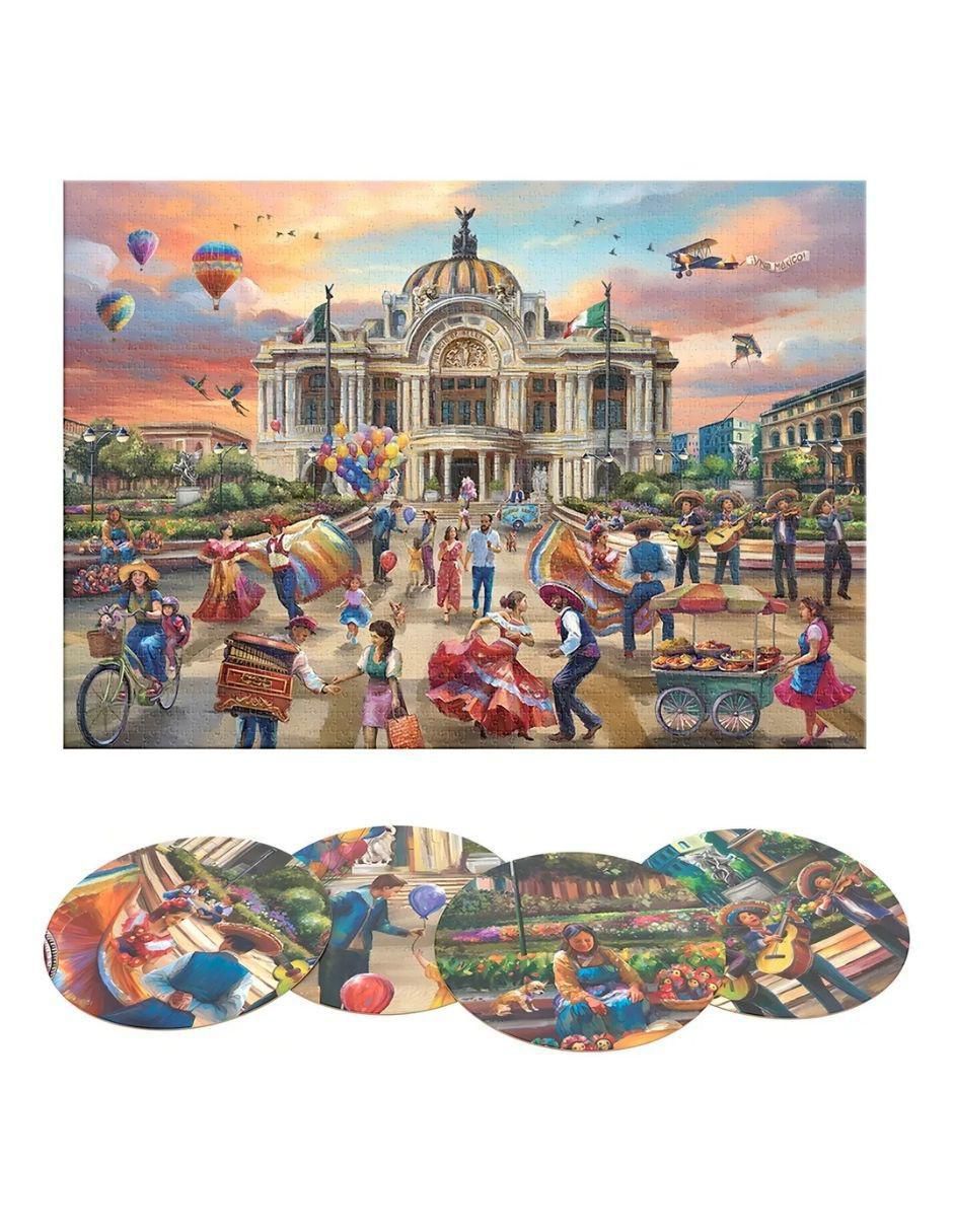 Rompecabezas Lugares Famosos del Mundo Bellas Artes 1500 piezas 4