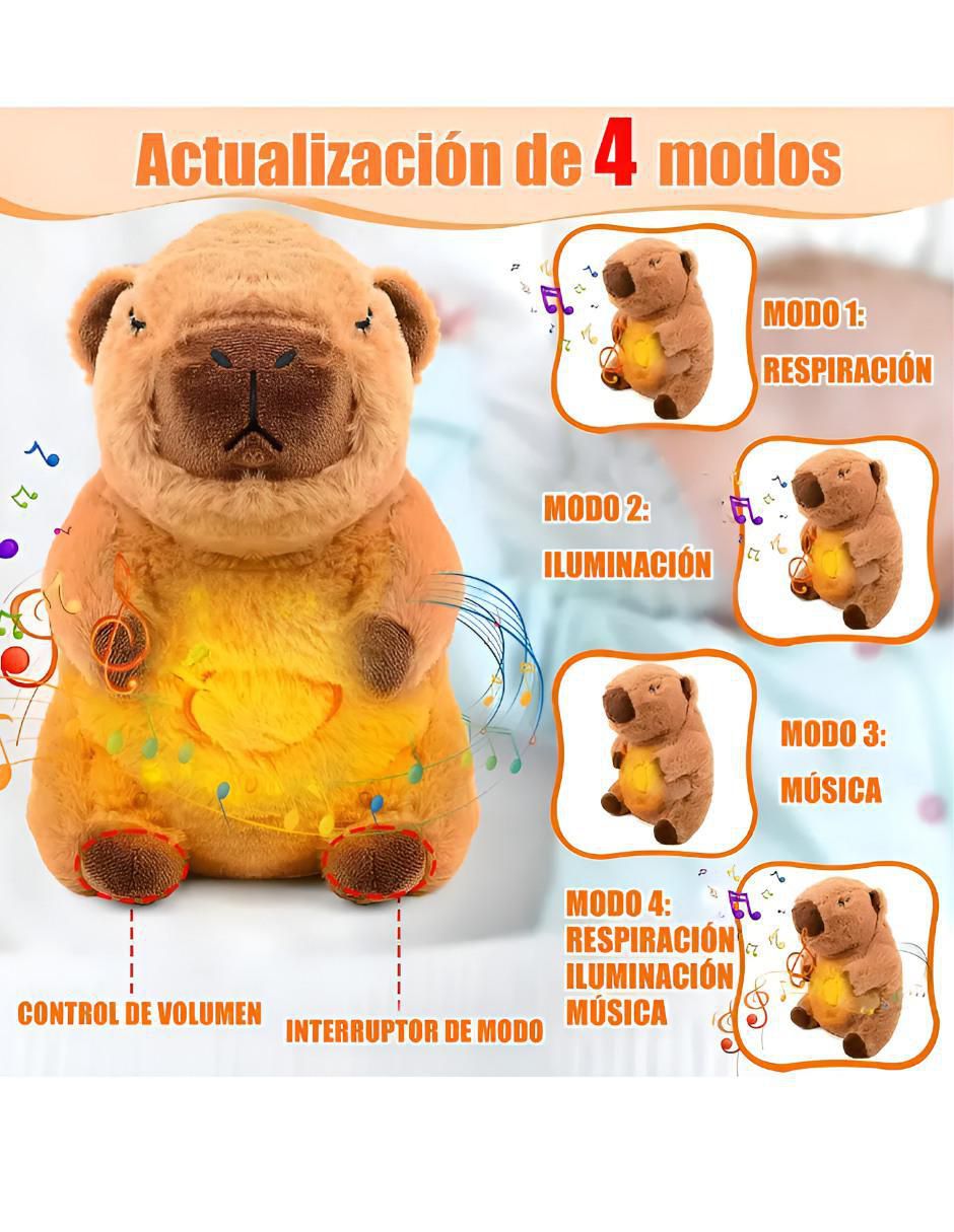Peluche de Capibara 30 cm 4