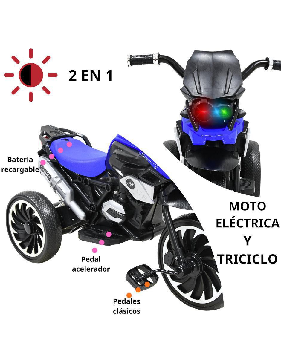 Moto montable recargable 2