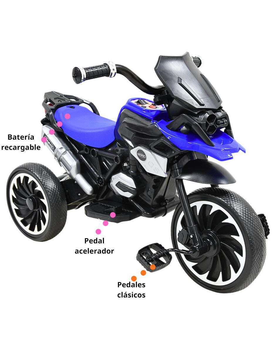 Moto montable recargable 7