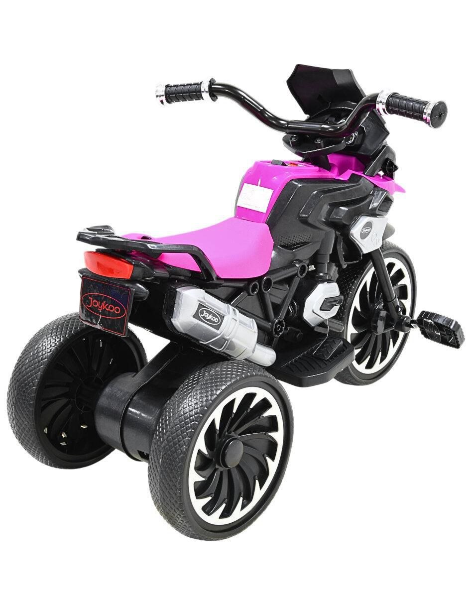 Moto montable "montable" "con control remoto" joykoo triciclo "de" recargable