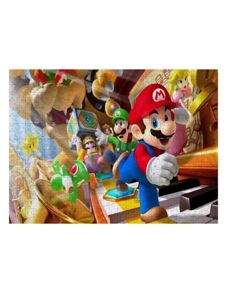 Rompecabezas videojuegos super mario bros 500 piezas 2