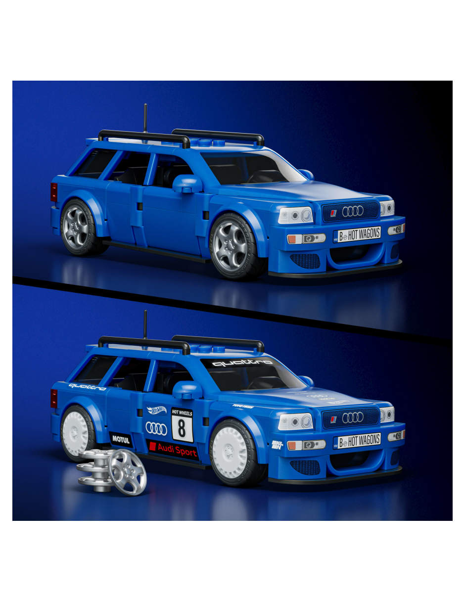 94 Audi Avant RS2 JGR28 Mattel Brick Shop Hot Wheels 3