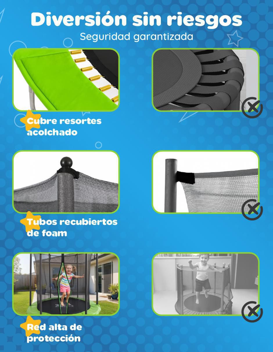 Trampolín Trampolín Brincolin 6t 5