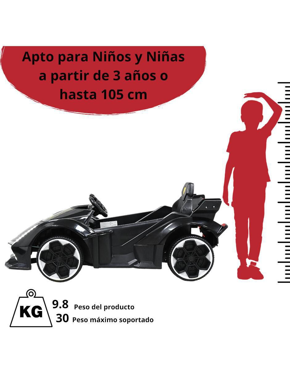 Automóvil montable con control remoto Deportivo Lambo recargable 4