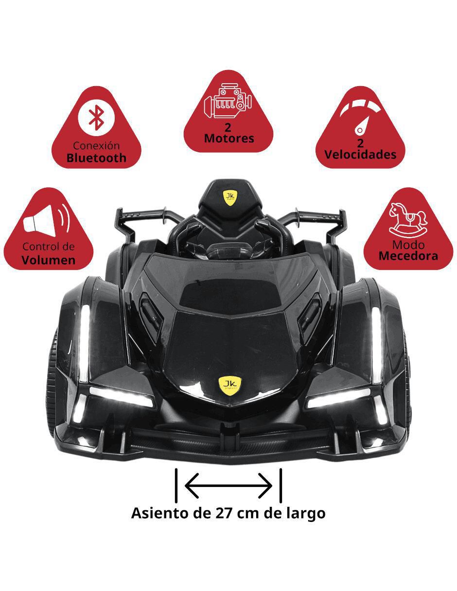 Automóvil montable con control remoto Deportivo Lambo recargable 6