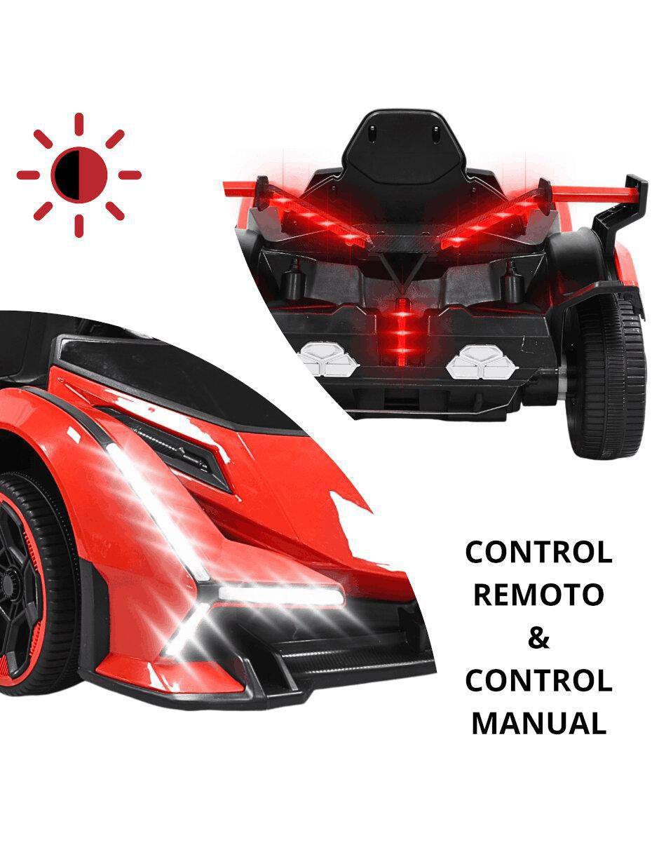 Automóvil montable "montable" "con control remoto" joykoo deportivo lambo  "de" recargable