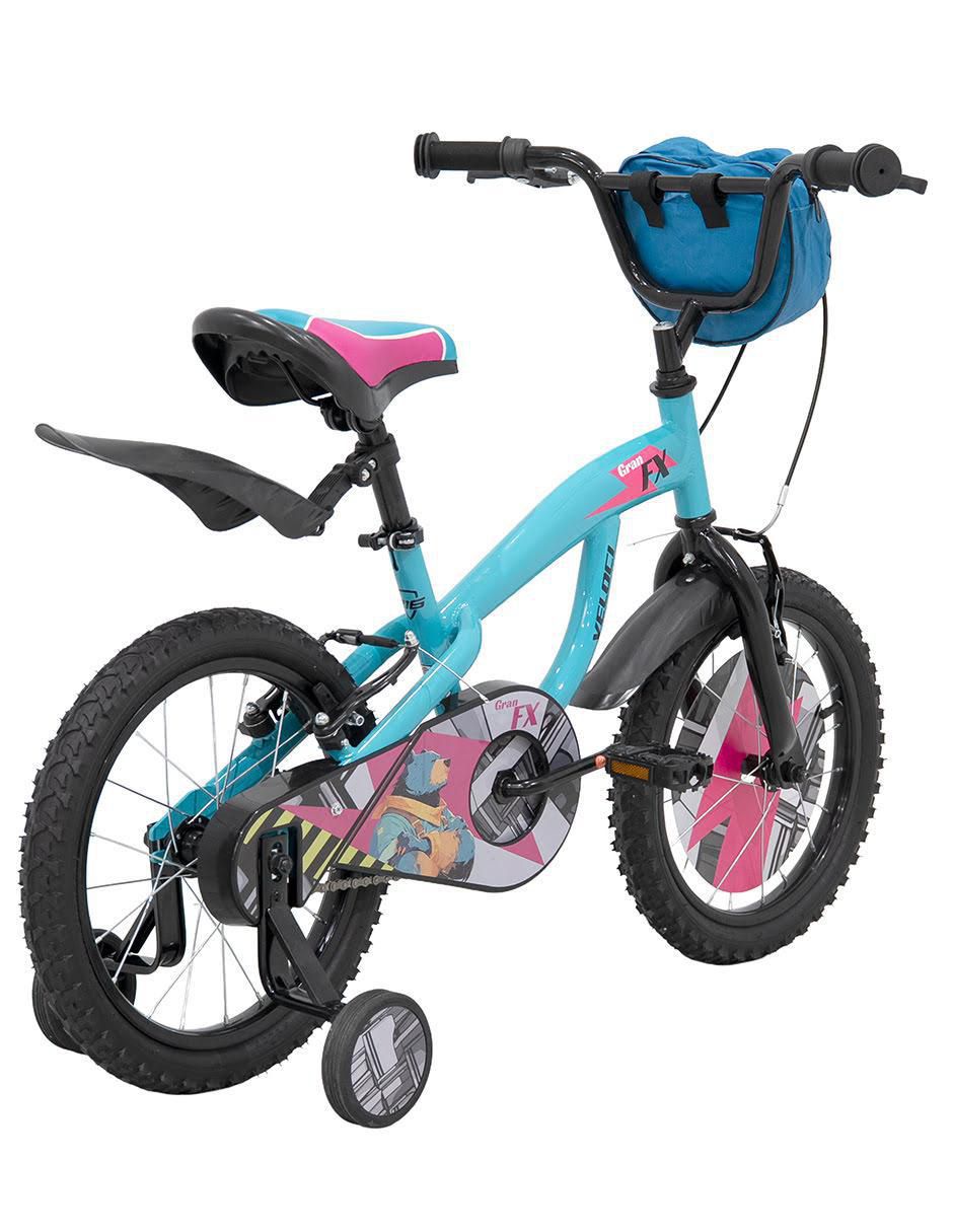 Bicicleta infantil rodada 16 unisex 6