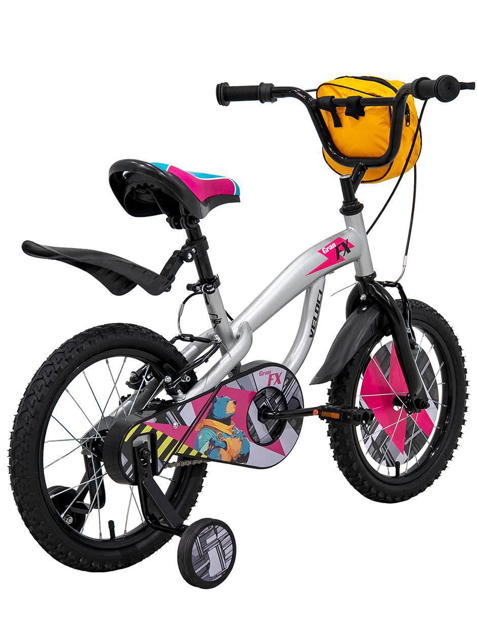 Bicicleta infantil rodada 16 unisex 6