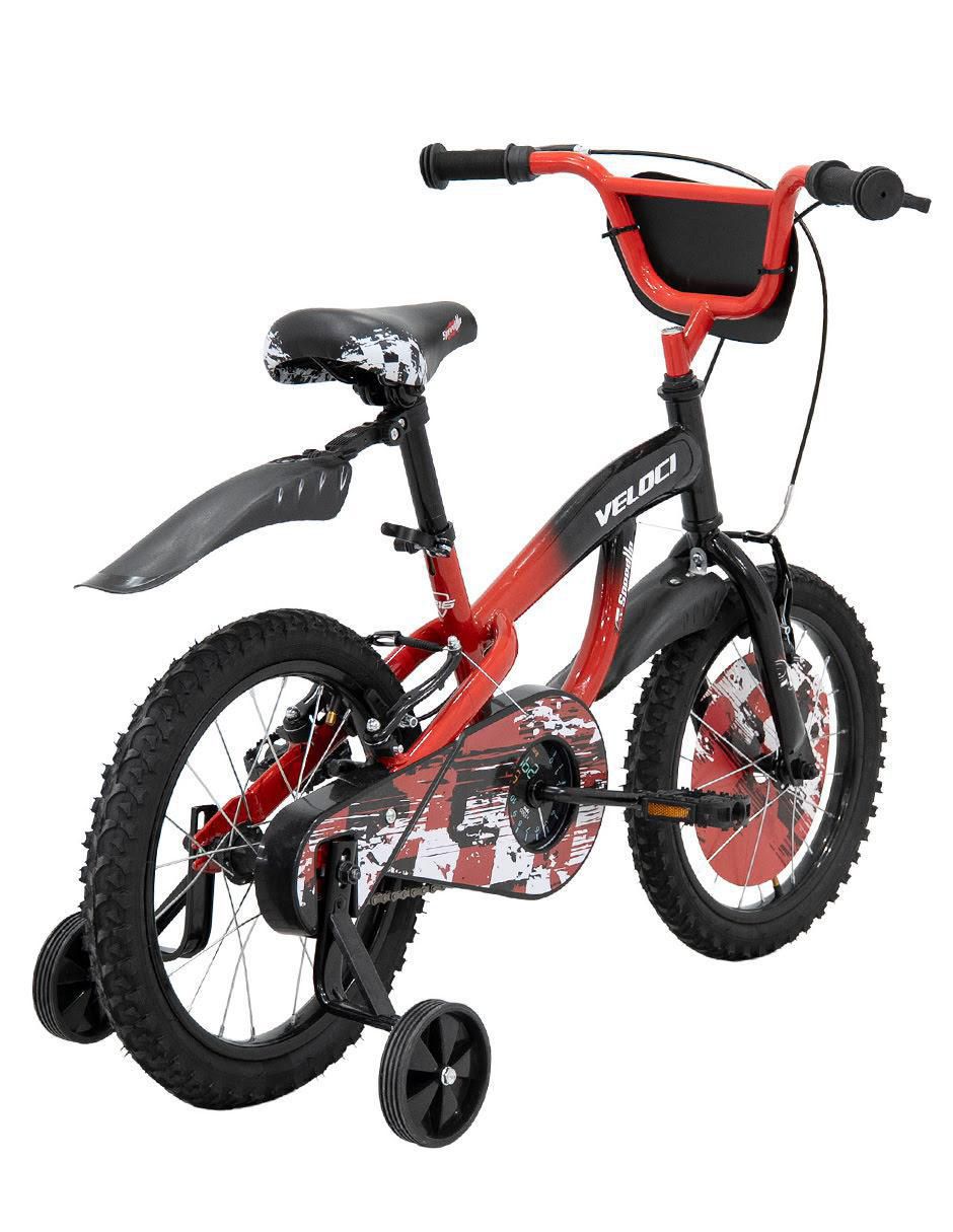 Bicicleta infantil rodada 16 unisex 6