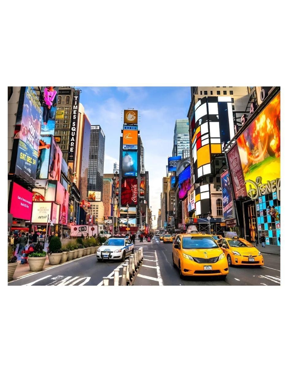 Rompecabezas Times Square, Nueva York 1000 piezas 2