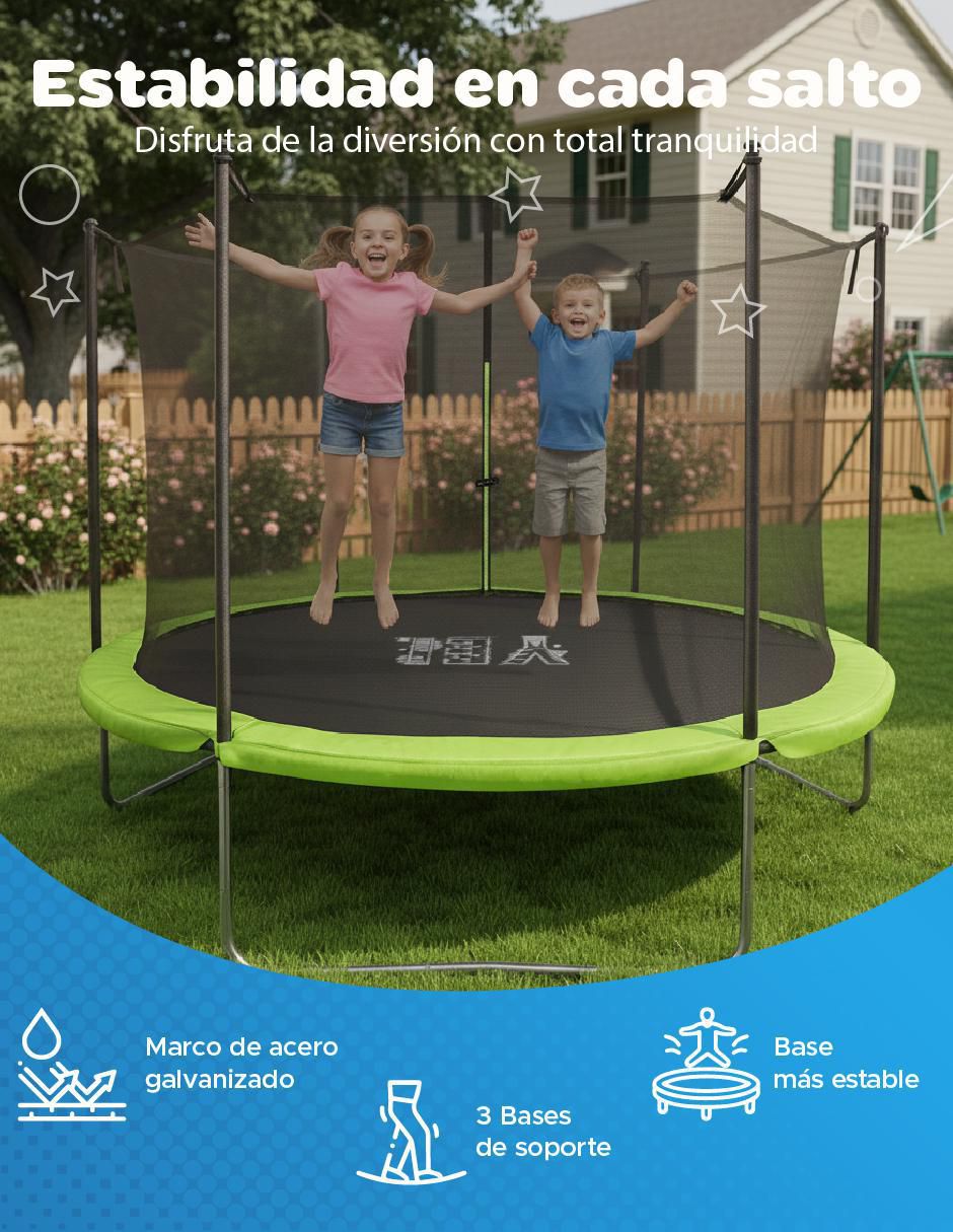 Trampolín 8 ft 5