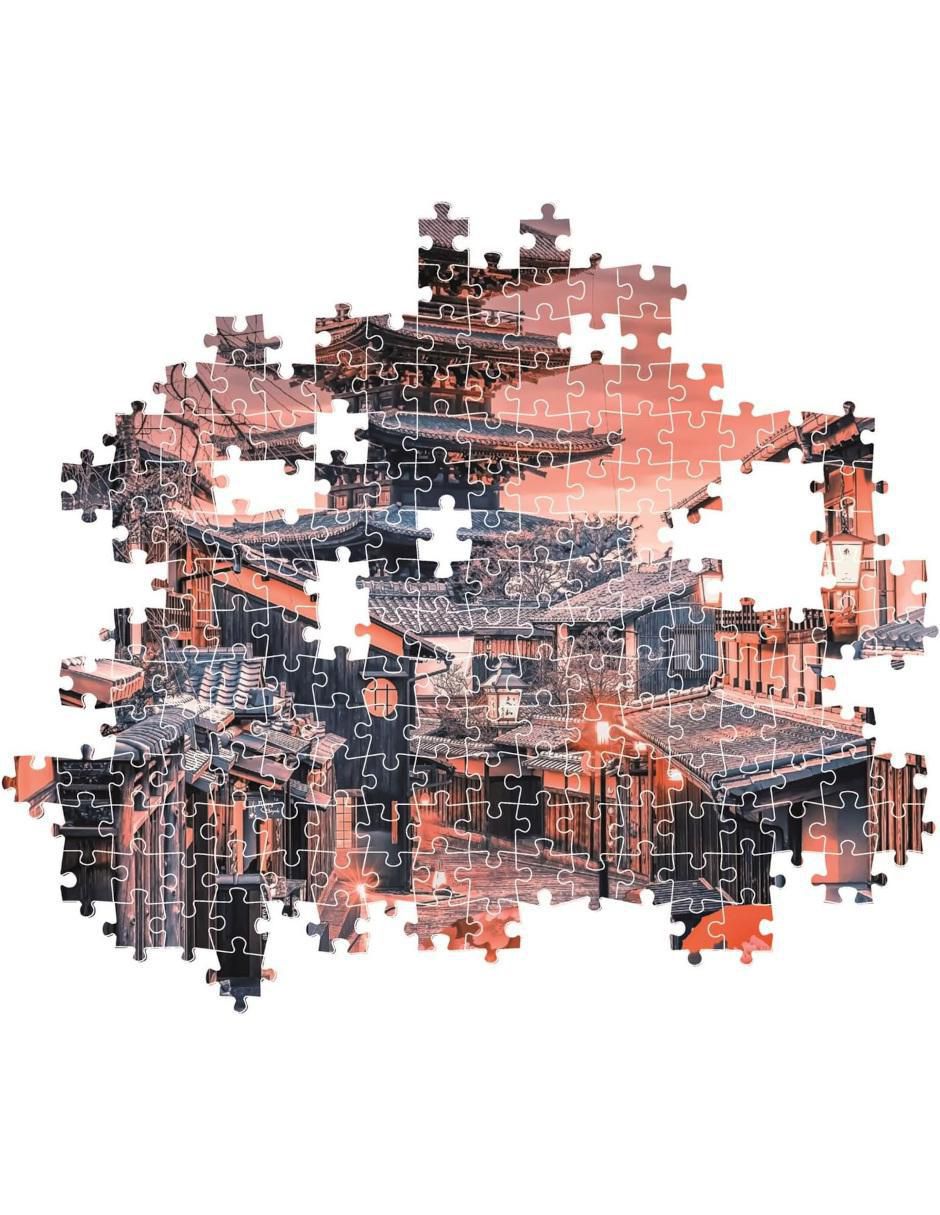 Rompecabezas Pagoda Yasaka Noche en Kyoto 500 piezas 3