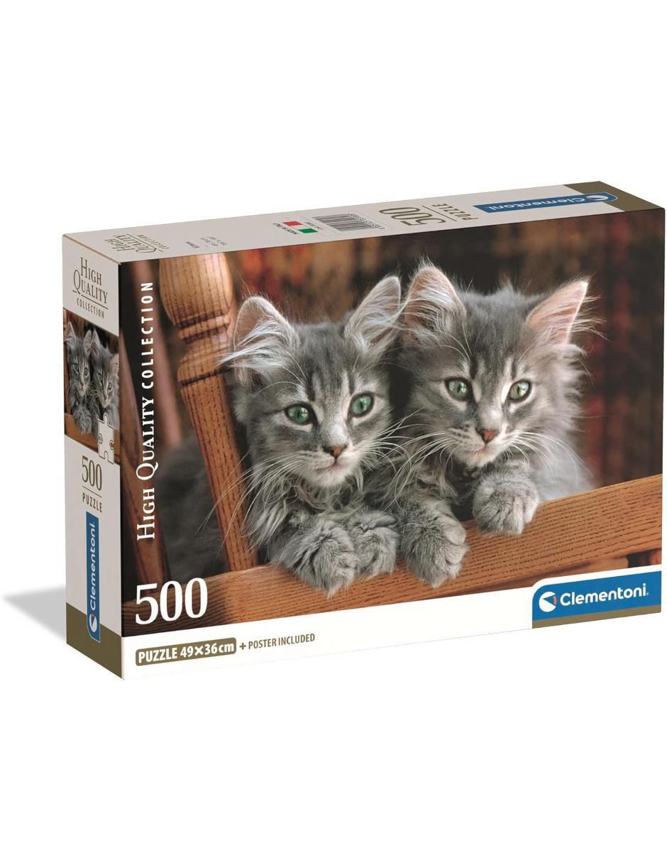 Rompecabezas Gatitos 500 piezas Rompecabezas Gatitos 500 piezas
