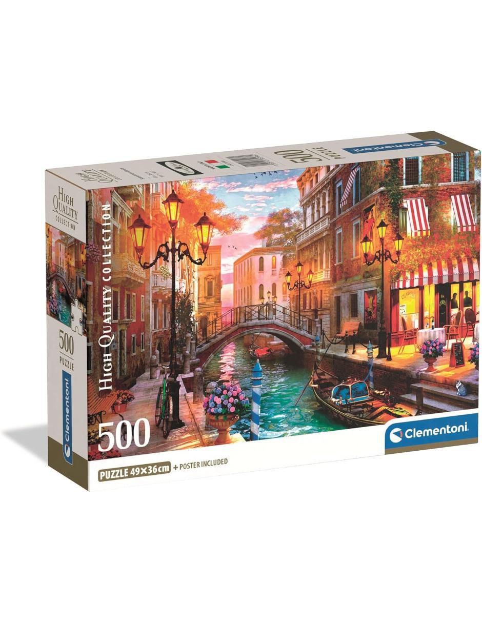 Rompecabezas Atardecer en Venecia 500 piezas