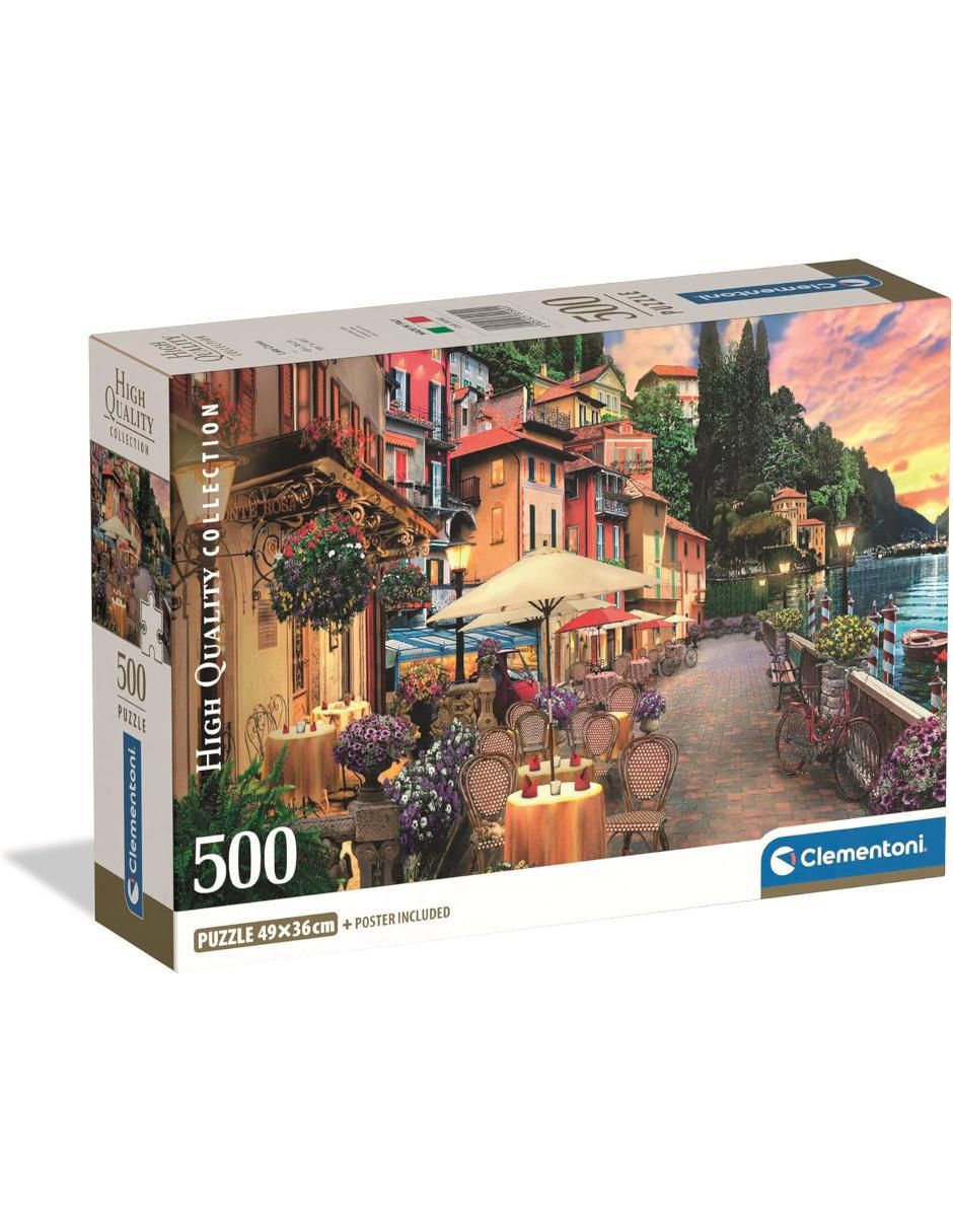 Rompecabezas Monte Rosa Lago Como 500 piezas Rompecabezas Monte Rosa Lago Como 500 piezas