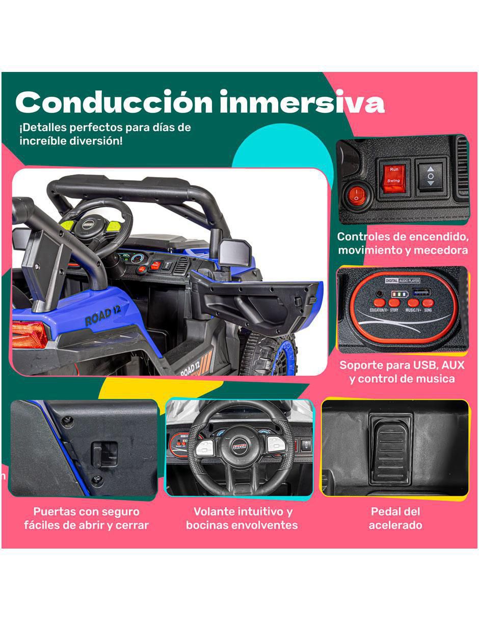 Cuatrimoto montable con control remoto de batería 2