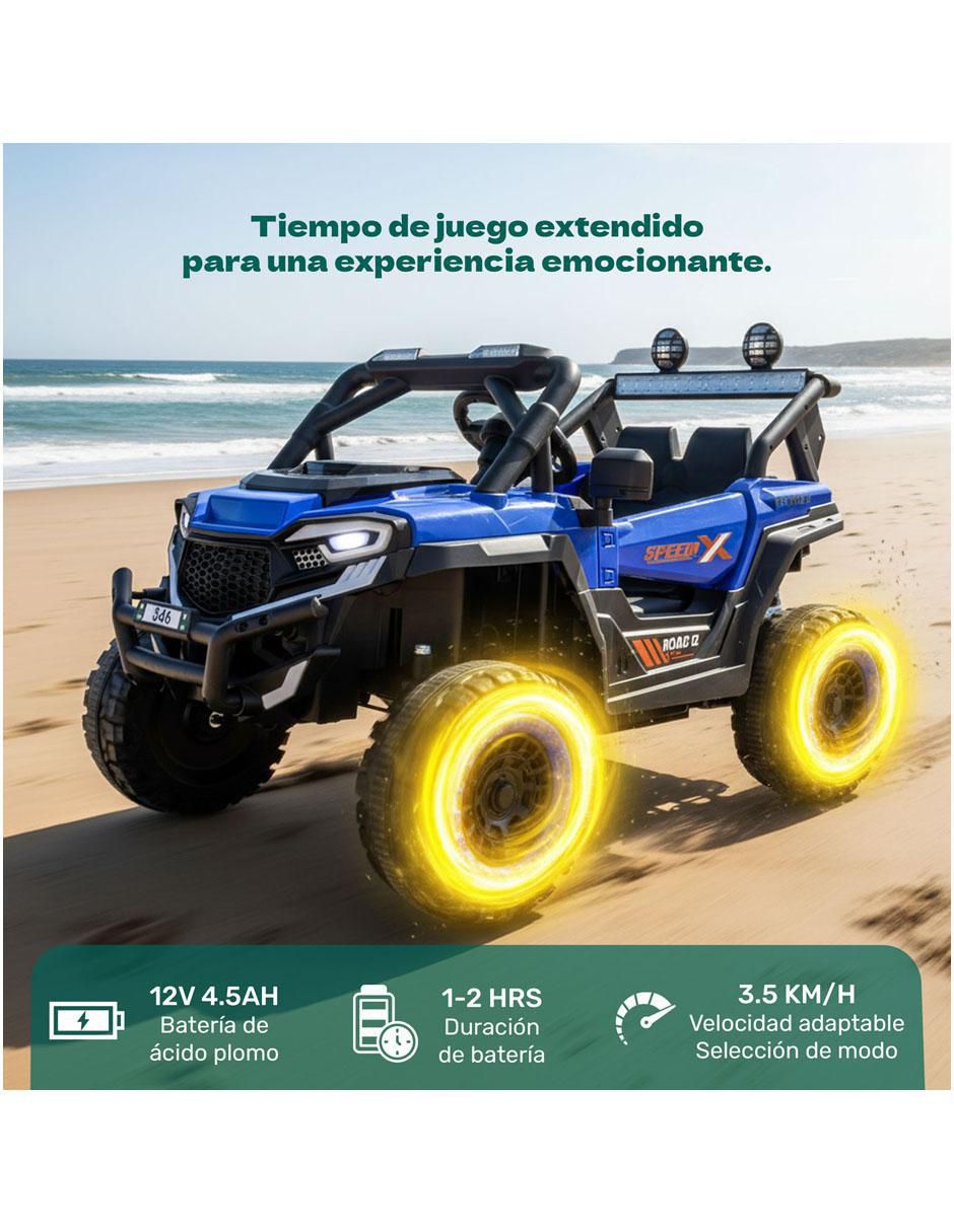 Cuatrimoto montable con control remoto de batería 5
