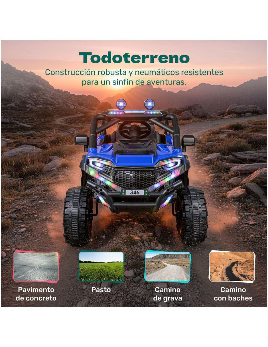 Cuatrimoto montable con control remoto de batería 7