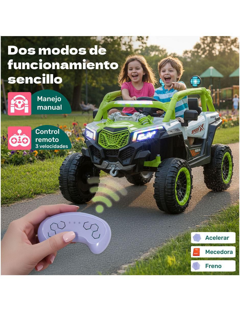 Cuatrimoto montable con control remoto de batería 3