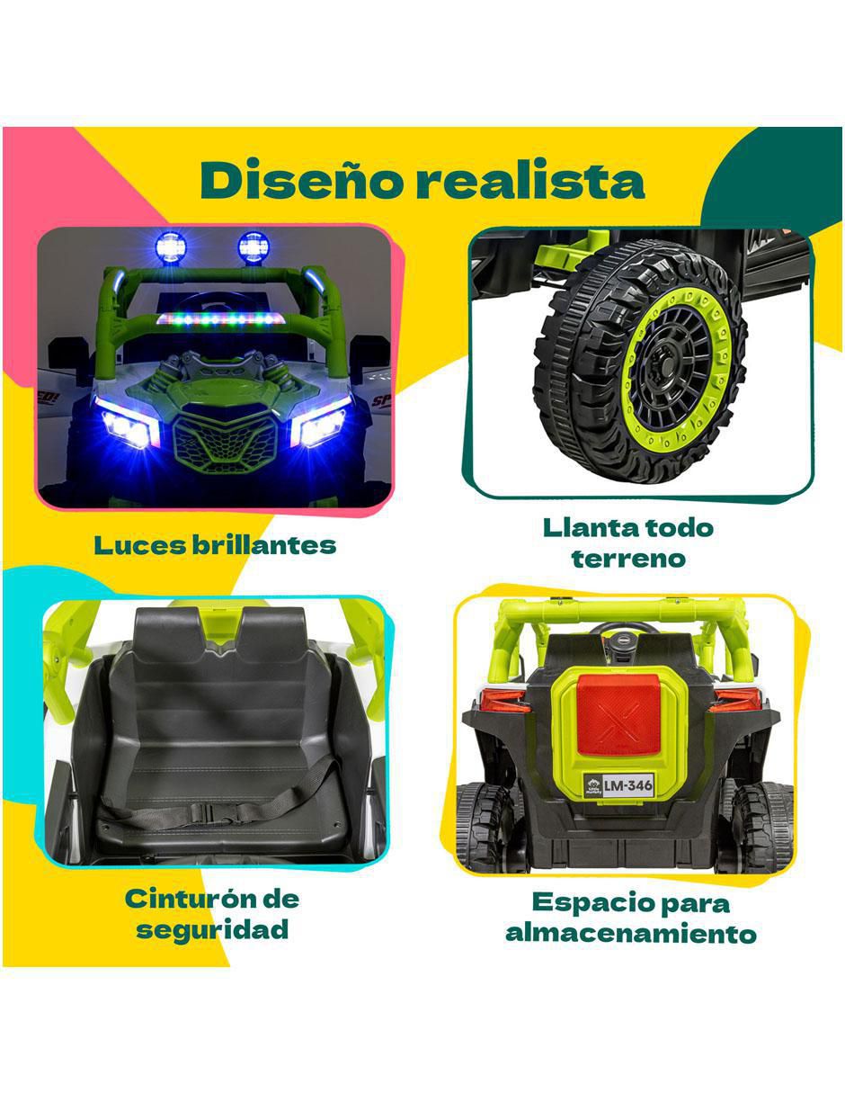 Cuatrimoto montable con control remoto de batería 6