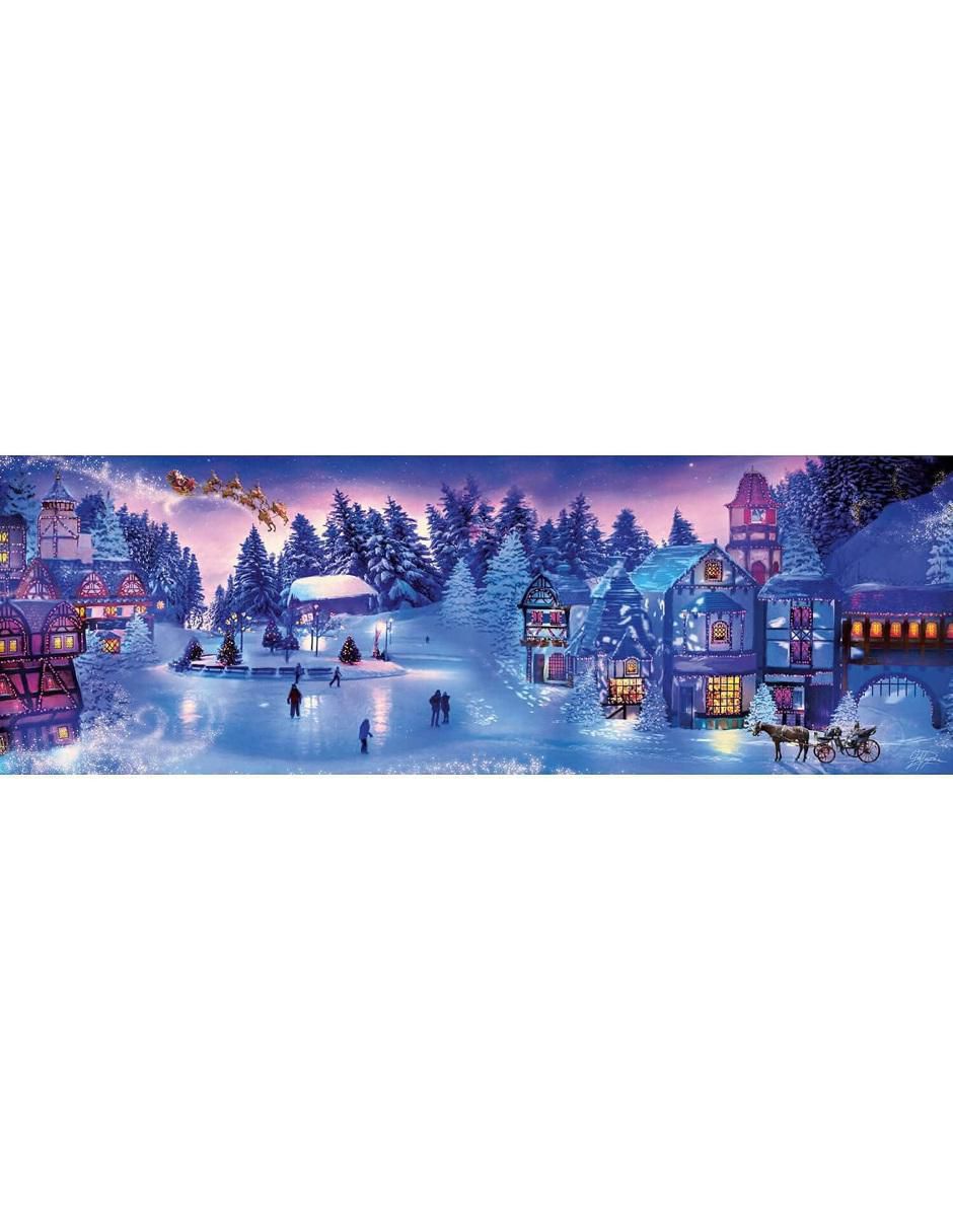 Rompecabezas Artistas Modernos Blanca Navidad 1000 piezas 2