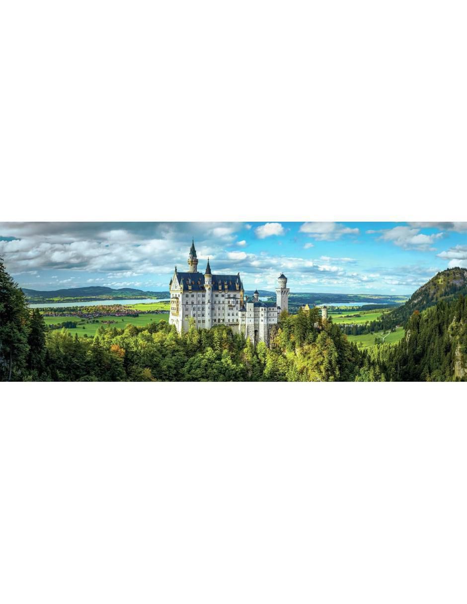 Rompecabezas castillo neuschwanstein neuschwanstein (compact pro ecologia)  1000 piezas 2