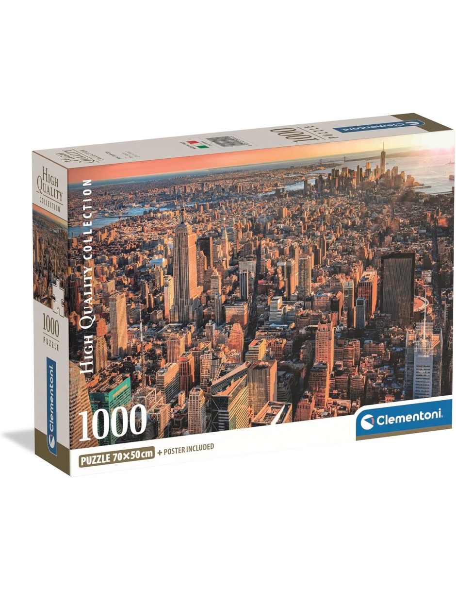 Rompecabezas New York City (Compact Pro Ecología) 1000 piezas Rompecabezas New York City (Compact Pro Ecología) 1000 piezas